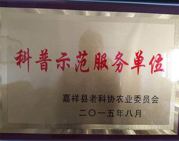荣誉资质